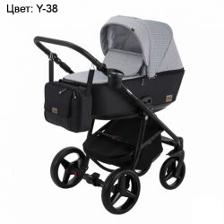Y-38 - Детская коляска Adamex Reggio 2 в 1