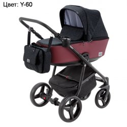 Y-60 - Детская коляска Adamex Reggio 2 в 1