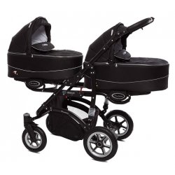 07 Black - Детская коляска BabyActive Twinny (2 в 1)