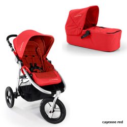 cayenne red - Детская коляска Bumbleride Indie Carrycot (2 в 1)