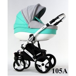 105a - Детская коляска Retrus Dynamic 3 в 1