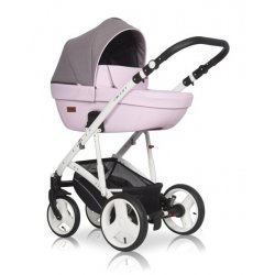 05 розовый - Детская коляска Riko Basic Aicon 2 в 1