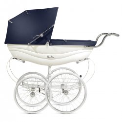 White/Navy - Детская коляска Silver Cross Balmoral