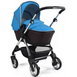 Sky blue/Silver - Детская коляска Silver Cross Wayfarer (2 в 1)