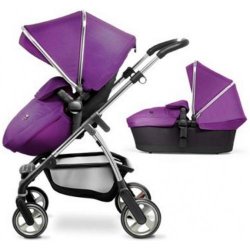 Aubergine/Silver - Детская коляска Silver Cross Wayfarer (2 в 1)