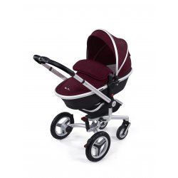 Aubergine/Silver - Детская коляска Silver Cross Surf 2 (2 в 1)