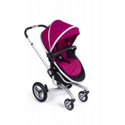 Raspberry/Silver - Детская коляска Silver Cross Surf 2 (2 в 1)