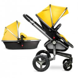 Yellow/Graphite - Детская коляска Silver Cross Surf 2 (2 в 1)